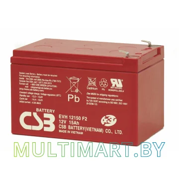 Аккумулятор для ИБП CSB EVH12150 (12В/15 А·ч)